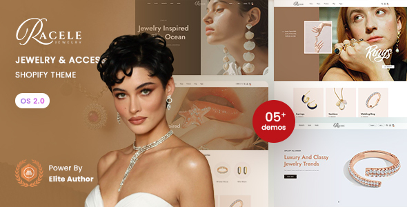 Shopify Racele – Jewelry & Accessories Responsive Shopify 2.0 Theme